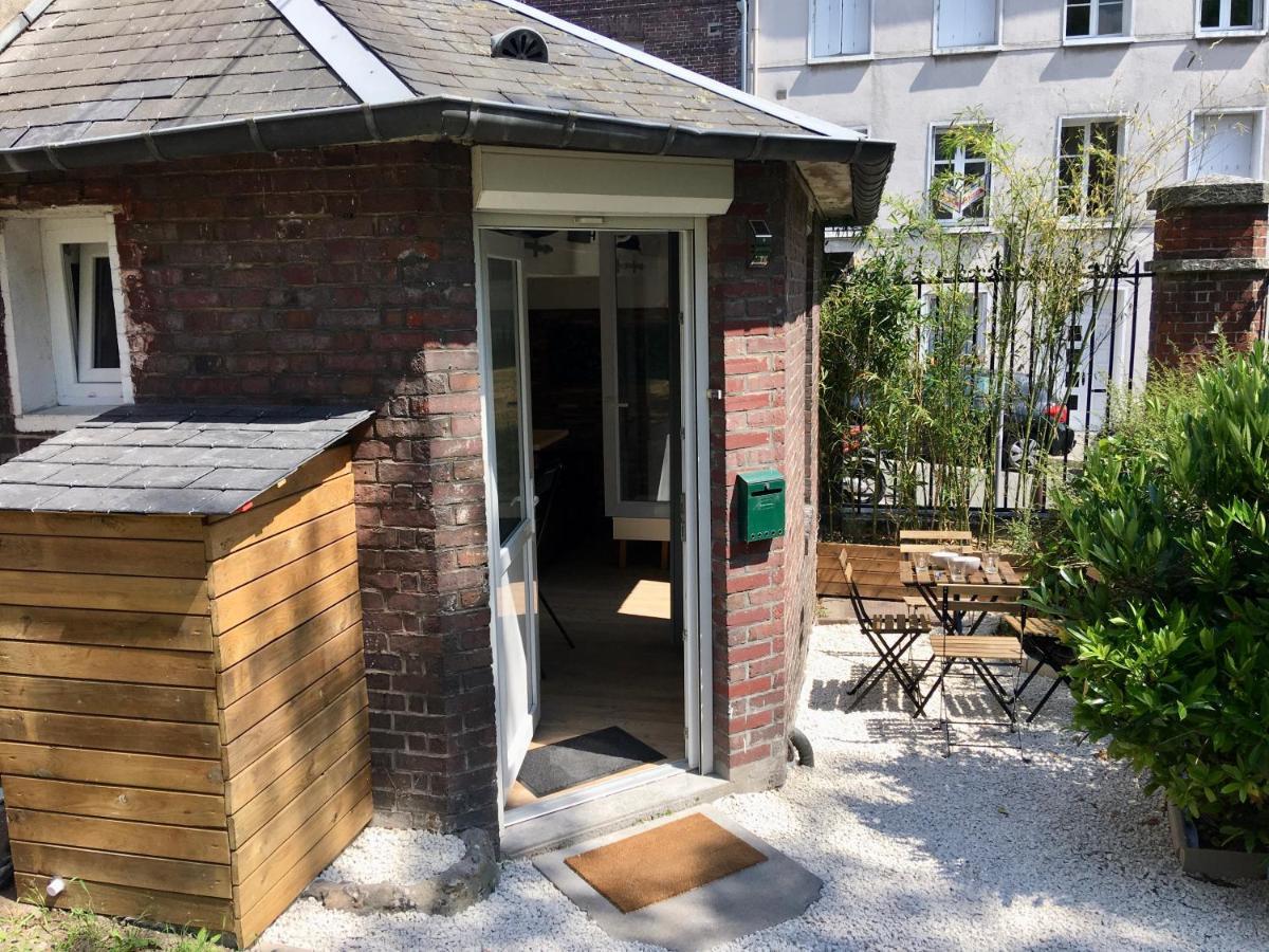 La Cabane Urbaine Et Son Jardin Руан Екстериор снимка